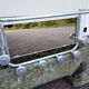 Vintage aluminum wall coat rack