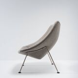 Oyster chair with Ottoman - Pierre Paulin