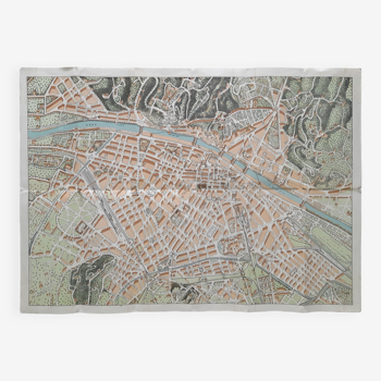 Carte de la ville de Florence