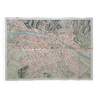 Map of the city of Florence