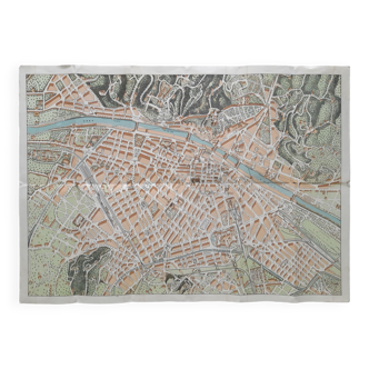 Carte de la ville de Florence