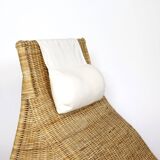 Rattan lounge chair
