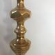 Pair of Victorian candle holders in gilded bronze