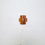 Brass Wall Lamp By Hans-Agne Jakobsson For Markaryd, Sweden, 1960S