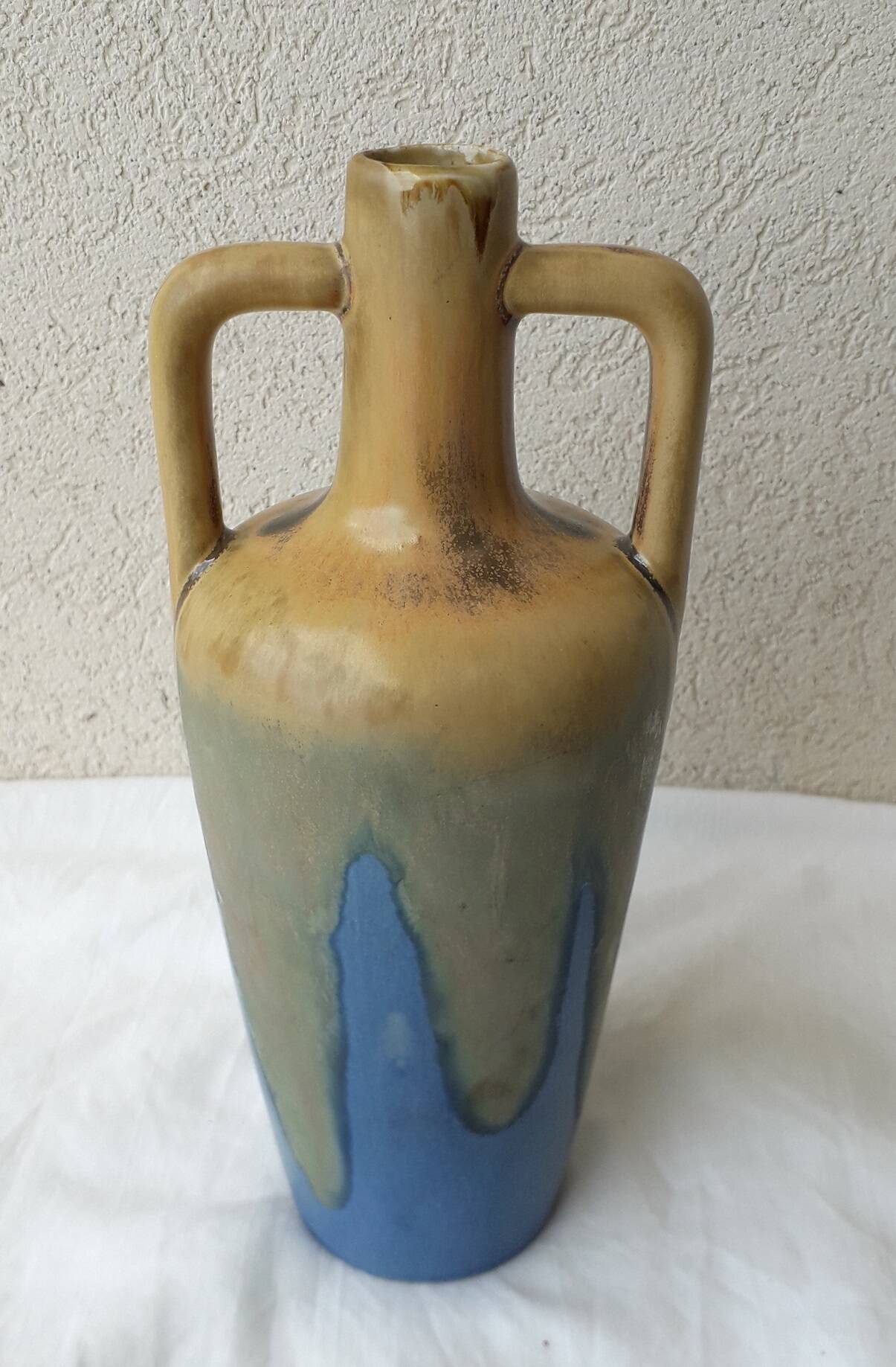 Single-stem vase in stoneware Fournier Demars