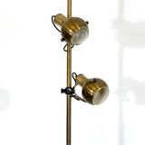 Reggiani Goffred, brass orientable floor lamp from 70s