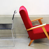 Chair black scoubidou design
