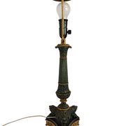 Lampe table française Second Empire, régule et laiton, XIXe
