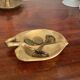 Vintage brass pocket tray