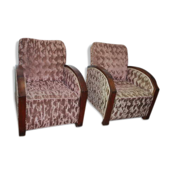 Fauteuils style art déco