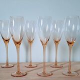 6 flûtes à champagne