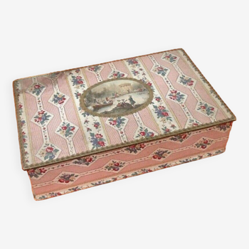 1930 Box / Sewing box "at the Louvre Paris"
