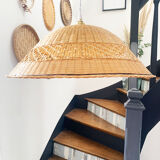 Braided wicker suspension