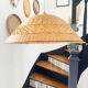Braided wicker suspension