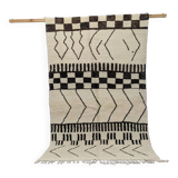 Moroccan Berber wool rug 252 x 139 cm