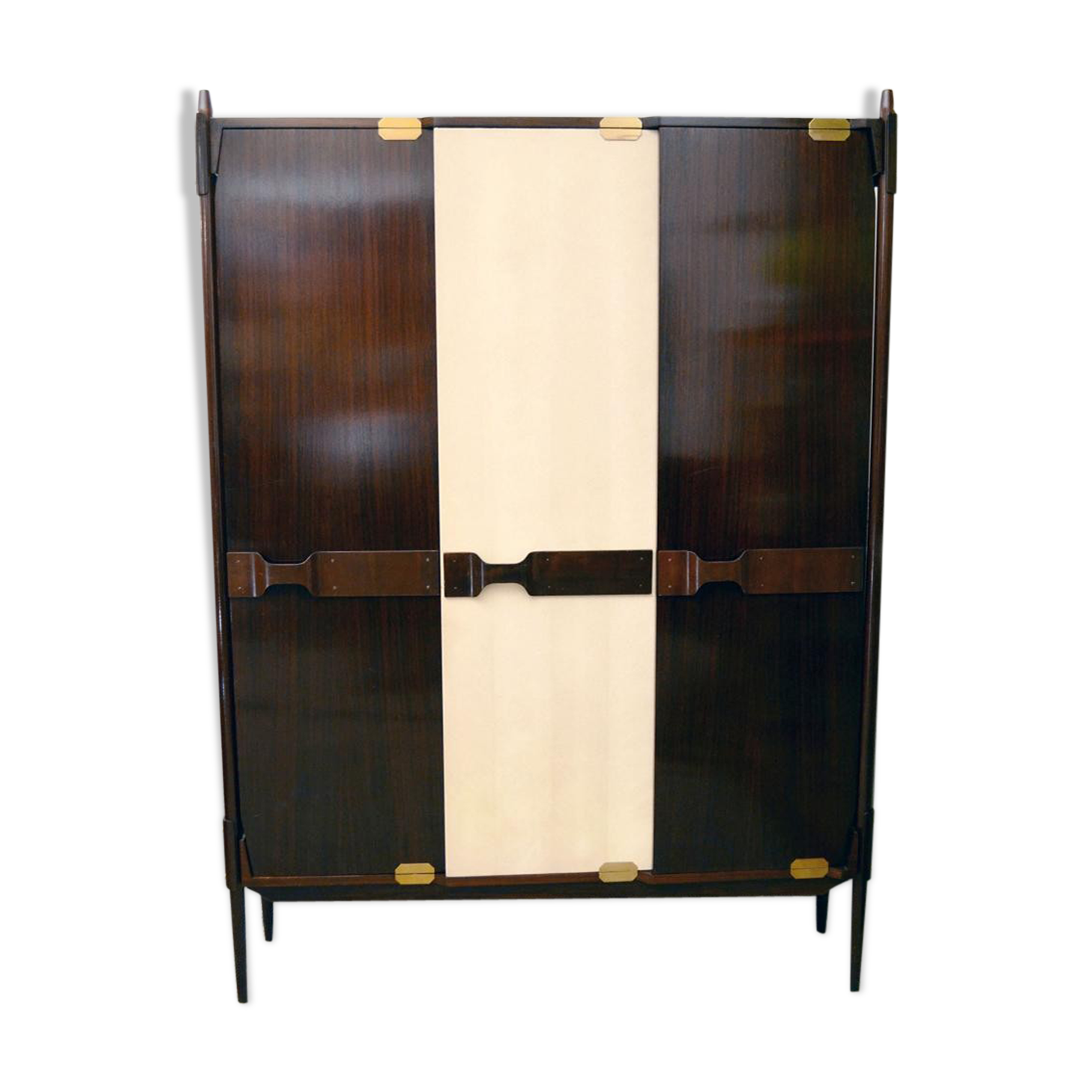 Armoire en bois, Italie, 1950