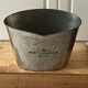 Moet Chandon Pewter Champagne Bucket. Vintage French Magnum Cooler