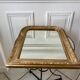 Wooden mirror and gilded stucco early twentieth century