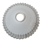 White lace opaline lampshade