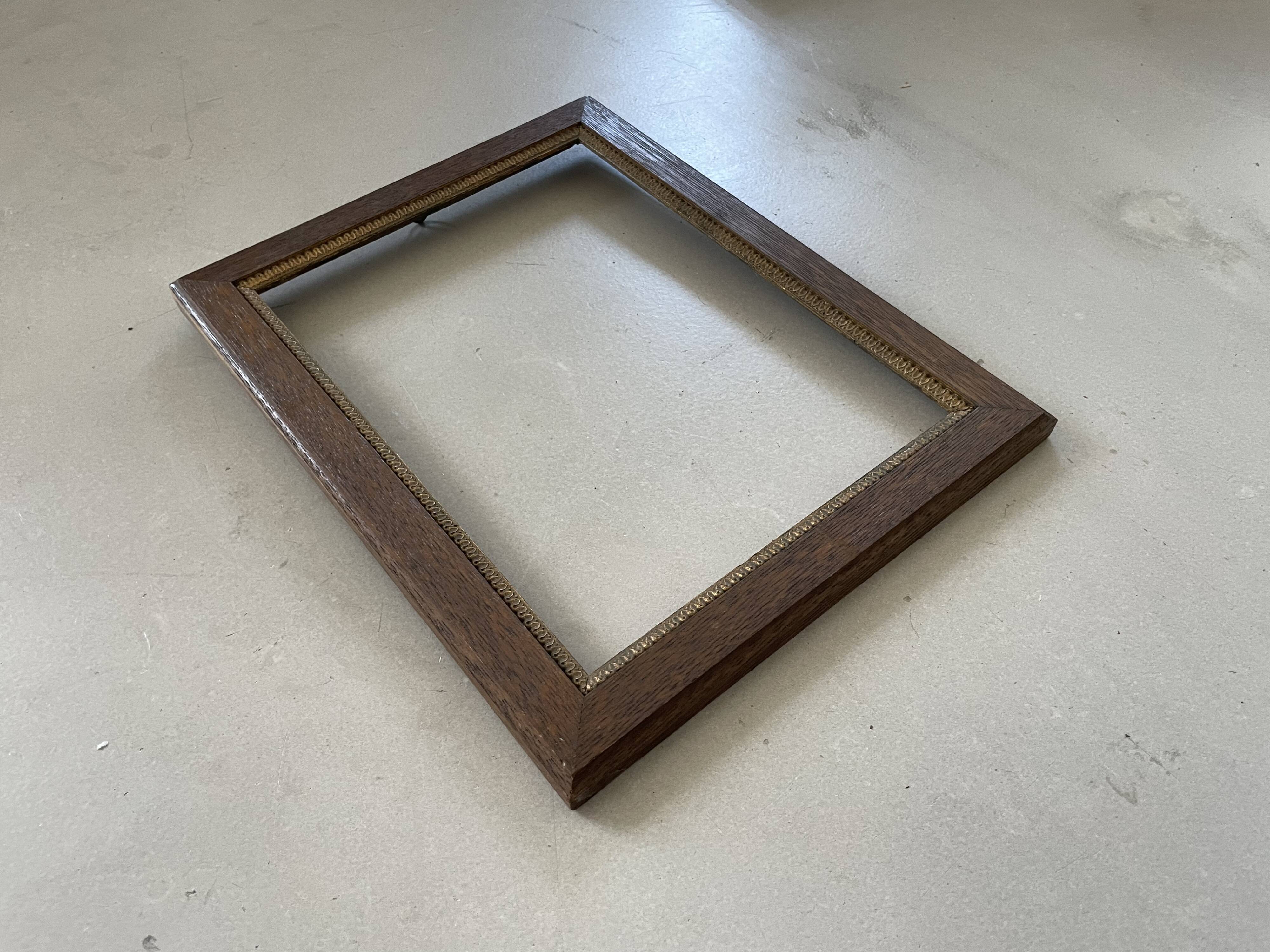 Old wooden frame