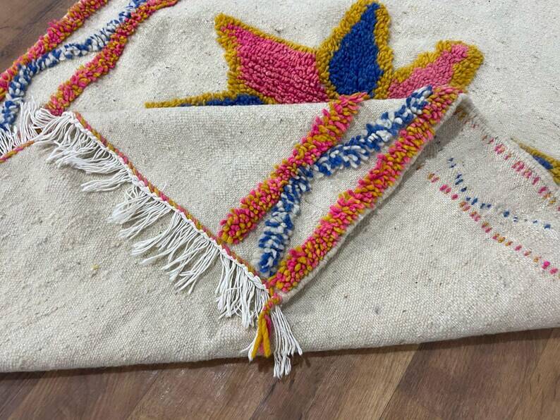 Vintage Moroccan kilim rug 150/250cm