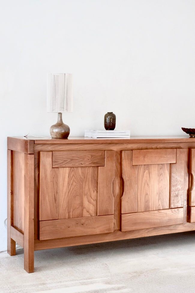 Enfilade en orme blond, Maison Regain