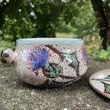 Small thistle tureen Etienne Daniel Vallauris