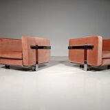 Paire de fauteuils par Luigi Caccia Dominioni pour Azucena, années 1960