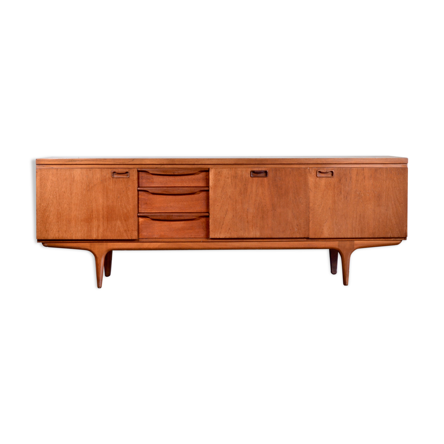 Midcentury Greaves & Thomas Teak And Afromosia Sideboard / Long John. Vintage Modern / Danish Style.