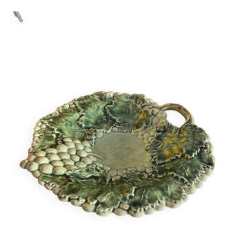 SILEA ceramic fruit bowl with grape and vine pattern