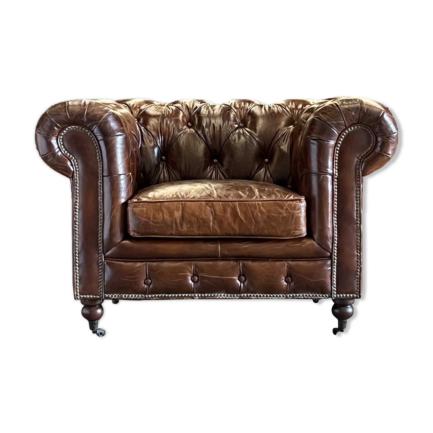 Chesterfield armchair