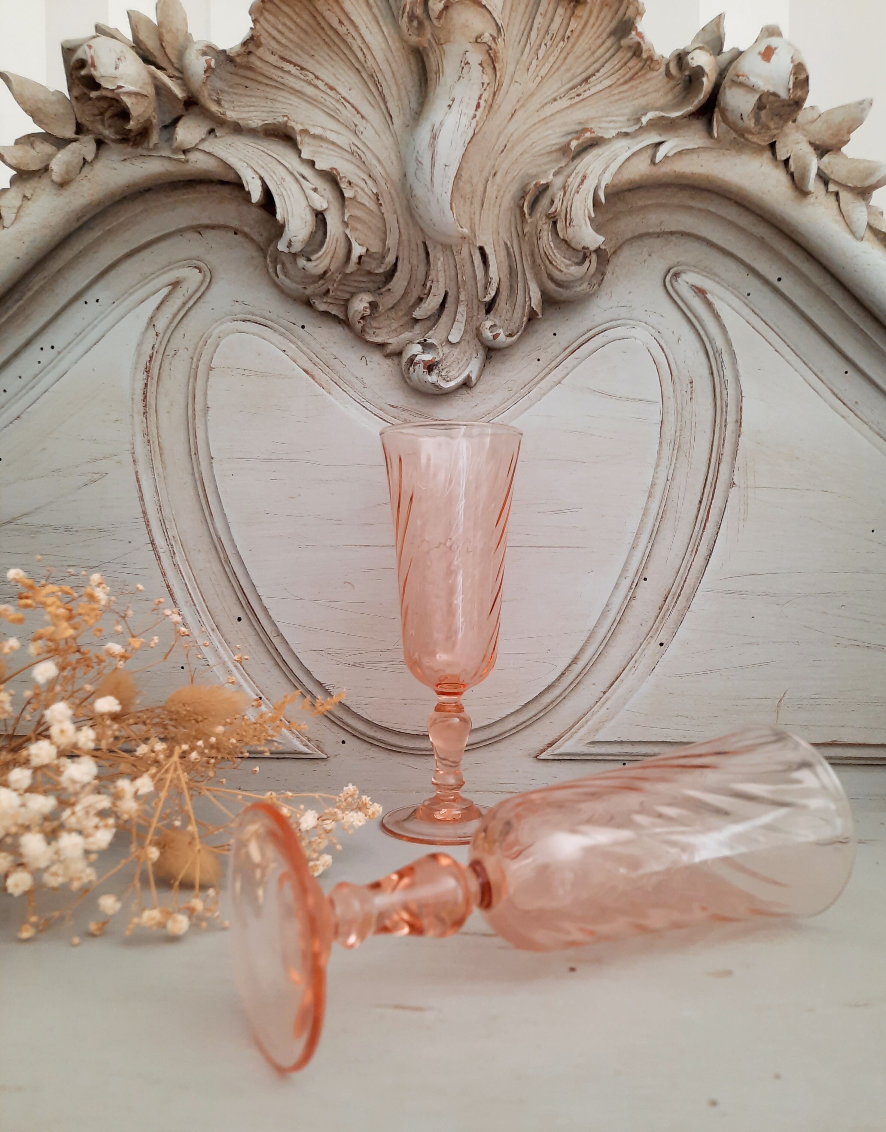 Rosaline champagne flutes from Luminarc