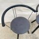 Techna armchairs – asahi kogyo, italian manufacture, 1990s