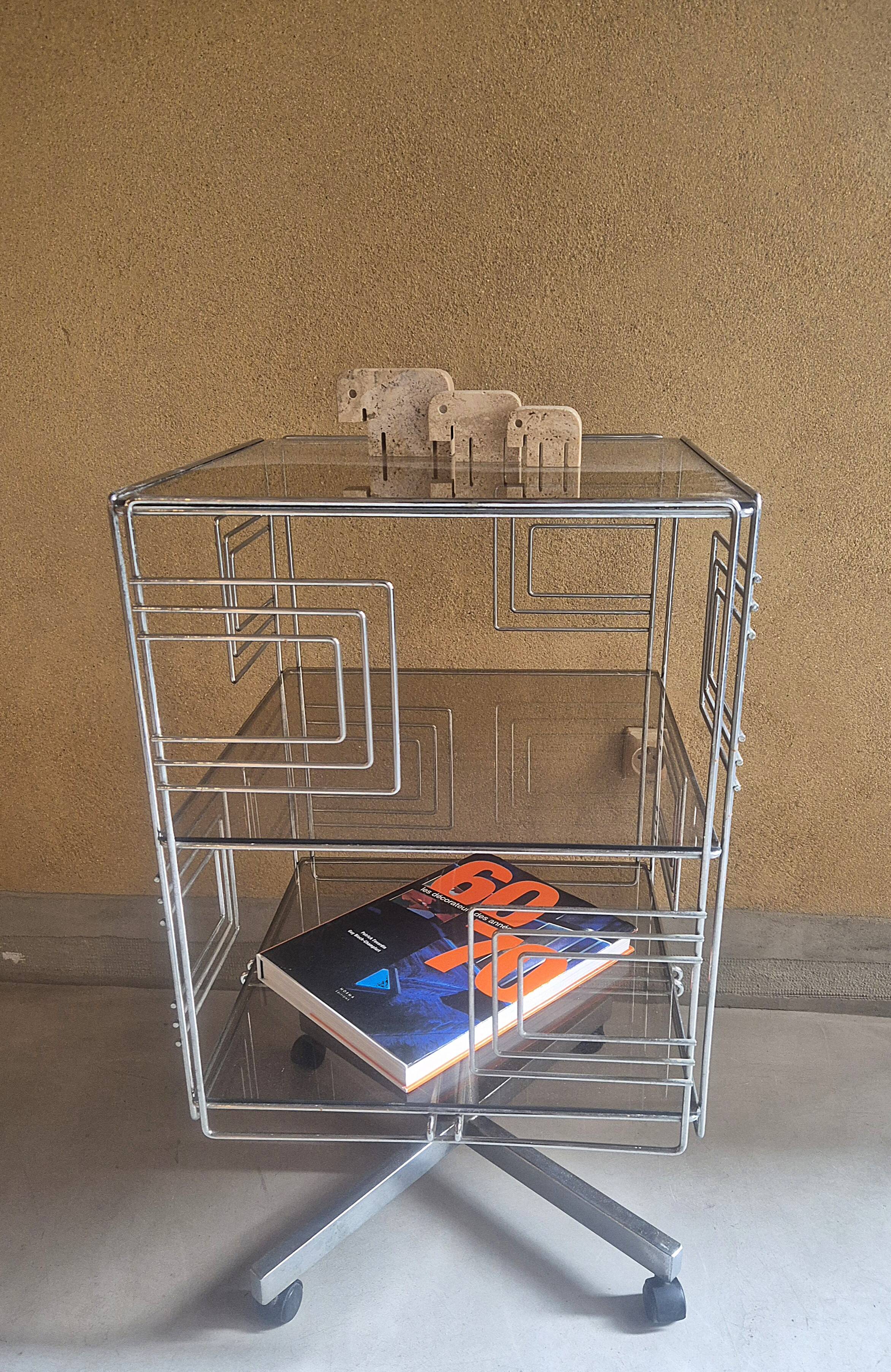 Bibliothèque Max Sauze, collection Isocèle, 1970