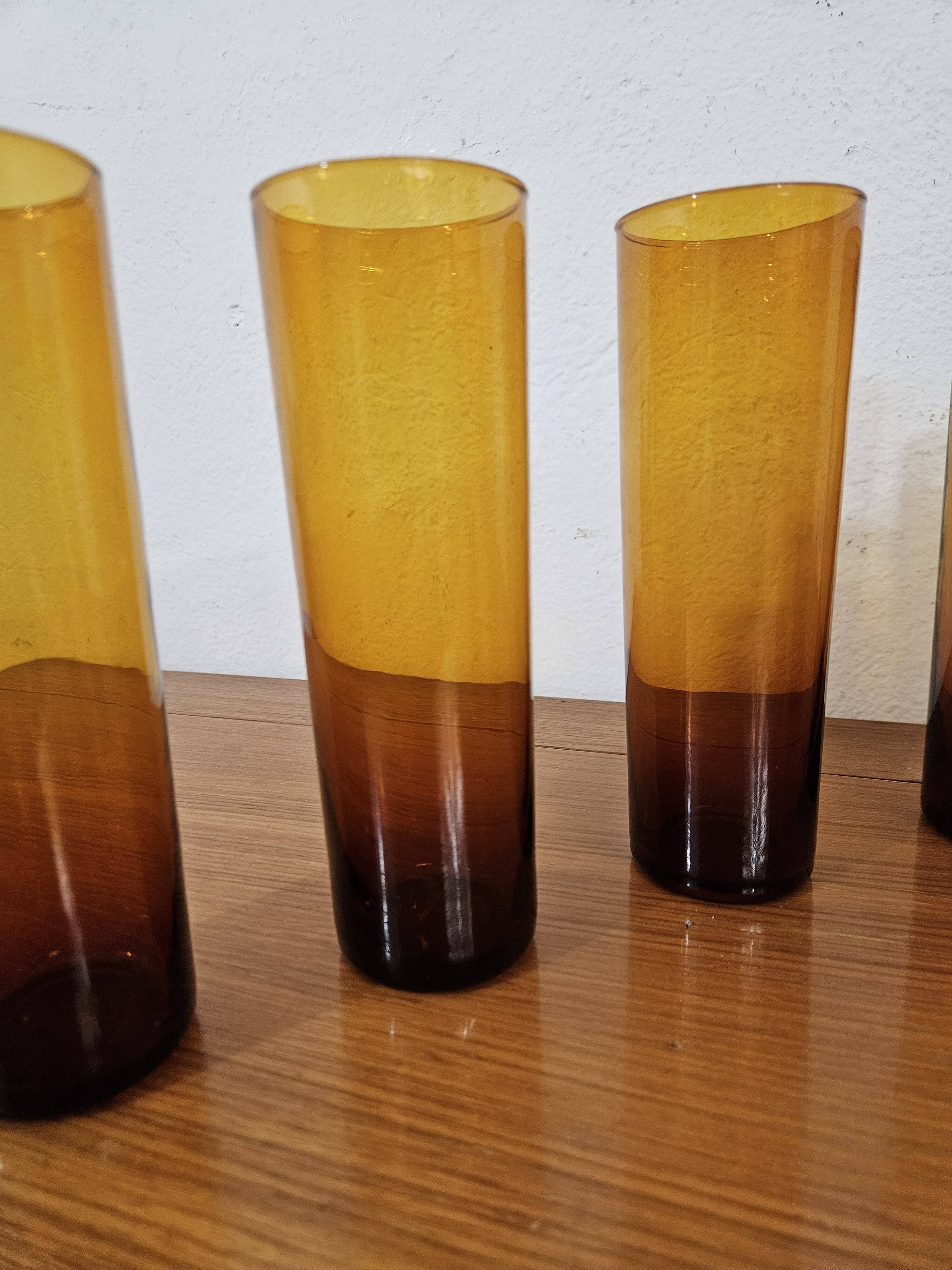 Large vintage glasses - 70's design