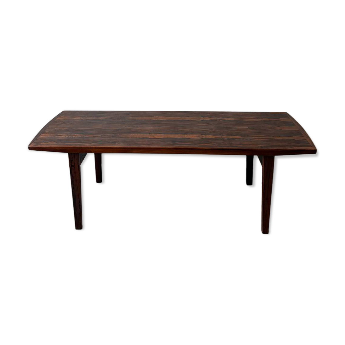 Vintage Scandinavian coffee table in rosewood.