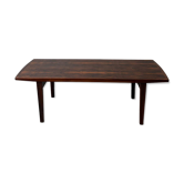 Vintage Scandinavian coffee table in rosewood.