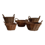 Set of 5 baskets