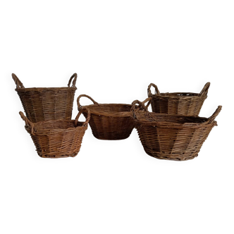 Set of 5 baskets