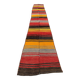 Old Turkish narrow Kilim Runner 322x48 cm shabby chic, vintage kelim