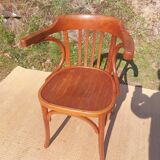 Baumann wooden armchair