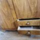 Vintage asymmetric cabinet