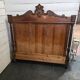 Antique headboard