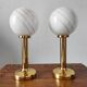 Paire de lampes boules, 1970