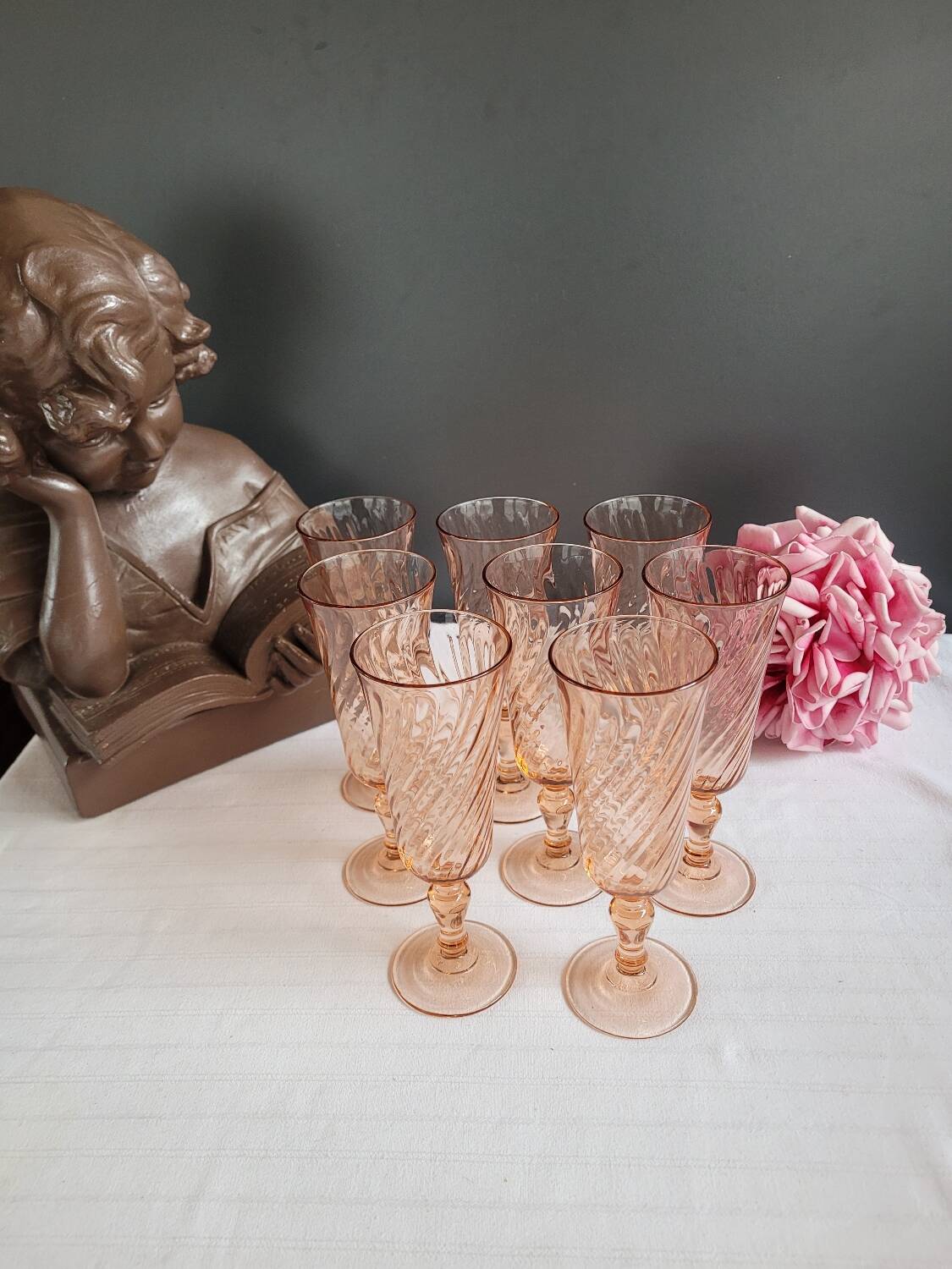 Rosaline champagne flute
