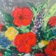 Flower bouquet painting