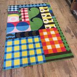 Modernist wool rug