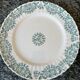 Antique flat plates, Longchamp Antonia ironstone.