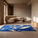 Handmade Berber rug in wool 3 x 2 m
