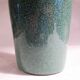Emerald green ceramic vase